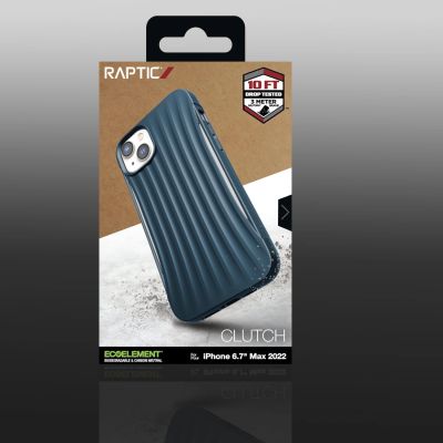 5. Raptic X-Doria Clutch Case iPhone 14 Plus back cover blue