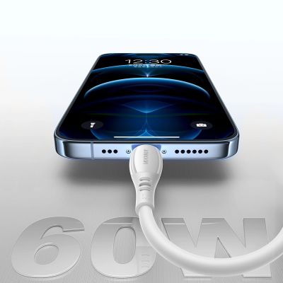 8. Joyroom S-A59 Vibrant Series 60W USB-C - USB-C Cable 1.2m - White