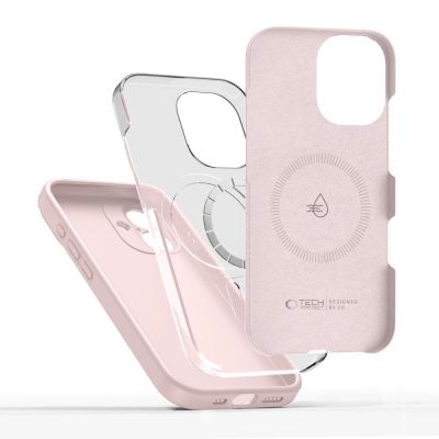 4. Tech-Protect Silicone MagSafe Case for iPhone 17 - Pink