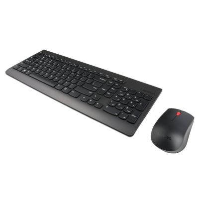 Lenovo 510 Wireless Combo Keyboard & Mouse GX30N81776 (USB 2.0; (US); black; optical; 1200 DPI)