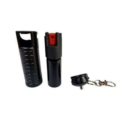 GUARD ProKey Pepper Spray 20 ml Gel + Glass Breaker, Keychain and Belt Clip (YC-10015)