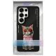 6. Nimmy Glasses Cool Cat Case for Samsung Galaxy S26 Ultra - Black