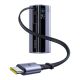 2. Baseus EnerGeek GR11 10000mAh 100W Power Bank with Retractable Cable - Gray