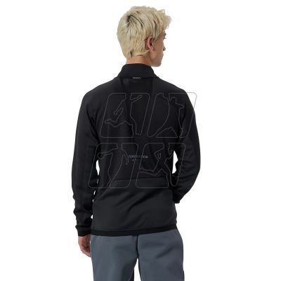 3. New Balance RWT Grid Knit Jacket M MJ21053BK sweatshirt