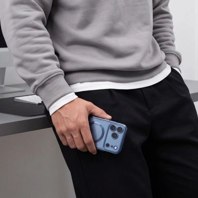 7. Tech-Protect MagFlex MagSafe Case for iPhone 18 Pro / 17 Pro - Light Blue