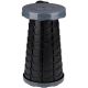 2. FISHING CHAIR TOURIST FOLDING STOOL GRAY diameter 25cm height 45.3cm