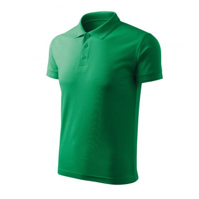 3. Malfini Pique Polo Free M MLI-F0316 grass green polo shirt