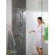 3. Hansgrohe Crometta shower system Chrome, White