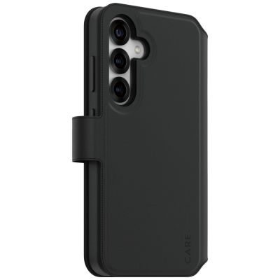 2. CARE by PanzerGlass Feature Tango 2in1 Wallet Case for Samsung Galaxy S25 - Black