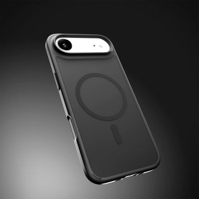 9. Puro Gradient TPU Case Compatible with MagSafe for iPhone 17 Air - Black