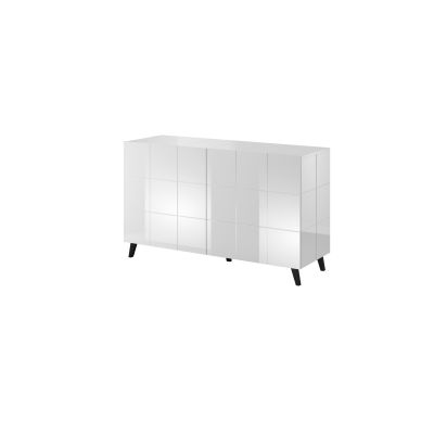 8. 2D REJA chest of drawers white gloss/white gloss