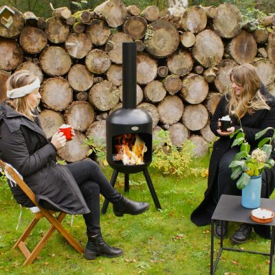 5. Bonfeu Bonselo garden fireplace black 3901