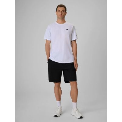 3. Men's regular plain T-shirt 4F 4FRSS26TTSHM3994-10S