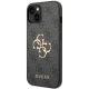 2. Guess 4G Big Metal Logo iPhone 15 Case - Gray