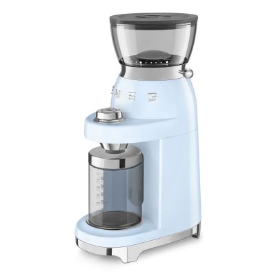 4. Smeg CGF03PBEU Coffee Grinder 150W Blue