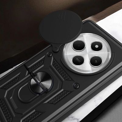 5. Tech-Protect CamShield Pro Case for Xiaomi Redmi 14C / Poco C75 - Black