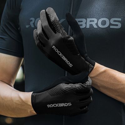 19. Rockbros cycling gloves spring/summer/autumn, full, size: XXL - black