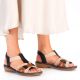 4. Comfortable Rieker W RKR662 multicolor sandals