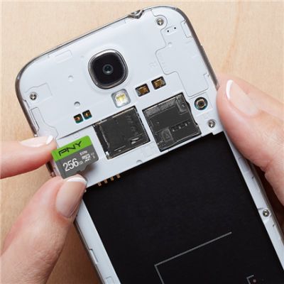 3. PNY microSD Elite 256GB memory card