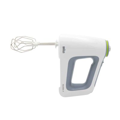 6. Braun HM 5107 WH Hand Mixer 750 W Grey, White