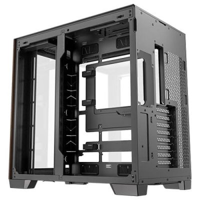 8. Antec C8 Curve Wood Full Tower Black, Clear, Wood
