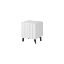 PAFOS bedside table 2 pcs. 45x40xH.51 white matt
