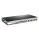D-Link DXS-1210-12TC/E Network Link Managed L2 10G Ethernet (100/1000/10000) 1U Black, Silver