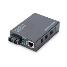 Digitus Media Converter RJ45 10/100Base-TX to SC duplex 100Base-FX, Tx/Rx 1310nm, 20 km