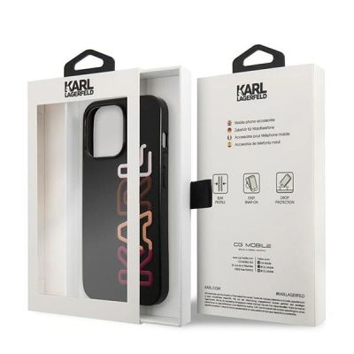 8. Karl Lagerfeld KLHCP13XPCOBK iPhone 13 Pro Max 6,7" czarny/black hardcase Multipink Brand