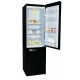 4. Ravanson LKK-250RB 250l Retro Refrigerator | LED lighting | Vintage style | 545 x 585 x 182 mm | Black