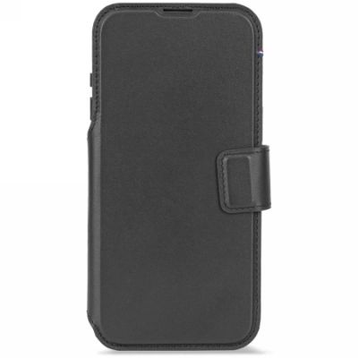 2. Decoded Leather Detachable Wallet MagSafe Case for iPhone 17 Pro Max - Black