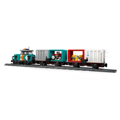 5. LEGO City 60509 - Harbor Cargo Train, Crane and Truck