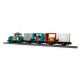5. LEGO City 60509 - Harbor Cargo Train, Crane and Truck