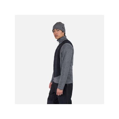 9. Rossignol Classique Hybrid Clim Fz sweatshirt, gray