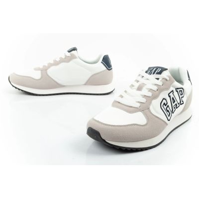 8. Gap men's sports shoes Nashville Arch Logo sneakers white fashion