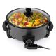 14. Tristar | Multifunctional XL grill pan | PZ-9135 | Diameter 30 cm | Grill | 1500 W | Lid included | Fixed handle | Black