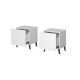 2. NOVA bedside table 44x40x52 white matt