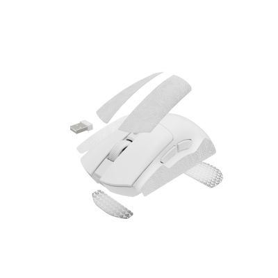 9. GENESIS ZIRCON 880 WIRELESS 12000DPI GAMING MOUSE WHITE