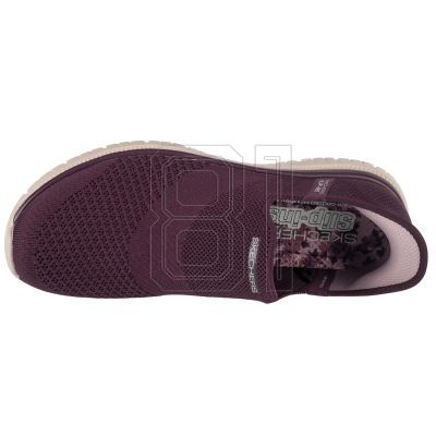 3. Skechers Slip-ins: Virtue - Sleek 104425-WINE Burgundy 36
