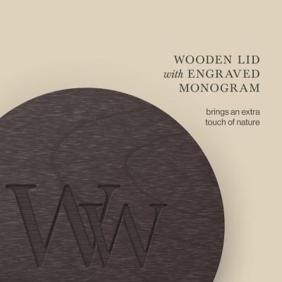 7. Small CINNAMON CHAI WOODWICK Candle
