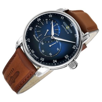 3. Men's ZEPPELIN New Captain's Line Automatic Watch 8662-3 + BOX
