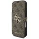 2. Guess Book 4G Metal Logo Case for iPhone 17 Pro - Brown