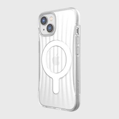 7. Raptic X-Doria Clutch Case iPhone 14 with MagSafe back cover transparent