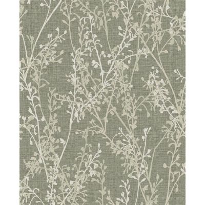 WALLPAPER 128039 BREEZE SPRIG GREEN
