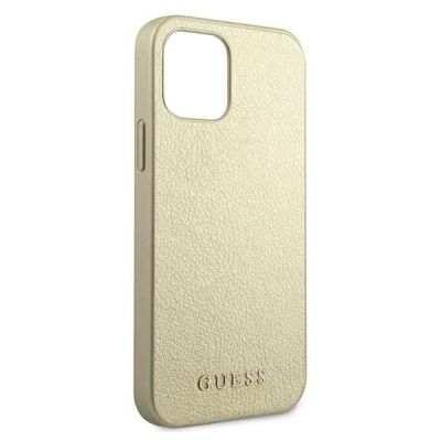 9. Guess GUHCP12LIGLGO iPhone 12 Pro Max 6.7" gold/gold hardcase Iridescent