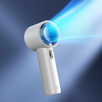 4. Jisulife Handheld Fan Pro1 3600mAh FA53 (ABS) Mini Blower Portable USB Fan - White