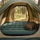 4. FLOCKED MATTRESS 2-PERSON GREEN 191x137x22CM 24644