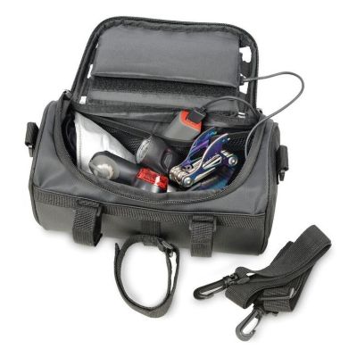3. TROIKA BKB30/BK Bicycle Bag and Basket Front Bicycle Bag 4L Nylon, PVC, Tarpaulin Black