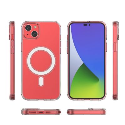 5. MagSafe iPhone 15 Plus Clear Magnetic Case - transparent