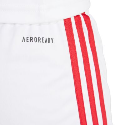 6. adidas Squadra 25 women's shorts white and red JJ0020
